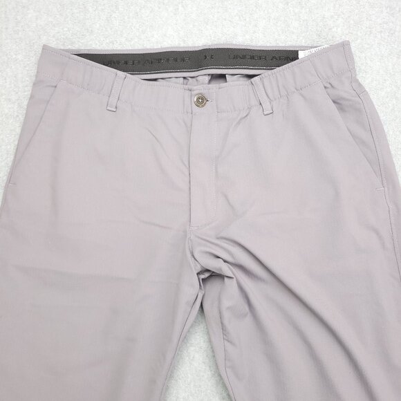 Under Armour The Showdown Pants Men's 38/30 Gray Golf Casual Trousers - Picture 1 of 16